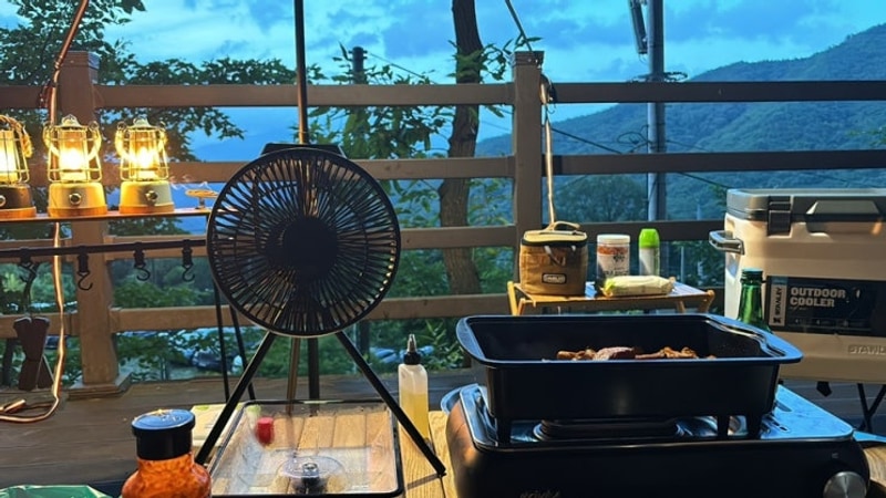 15번째 캠핑 : 김해 신어산자연숲캠핑장