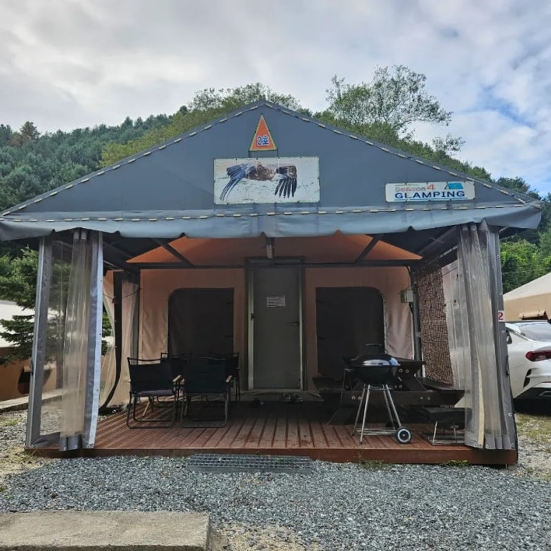 [홍천어울림글램핑펜션] 깨끗하고 친절한 재방문의사 100...