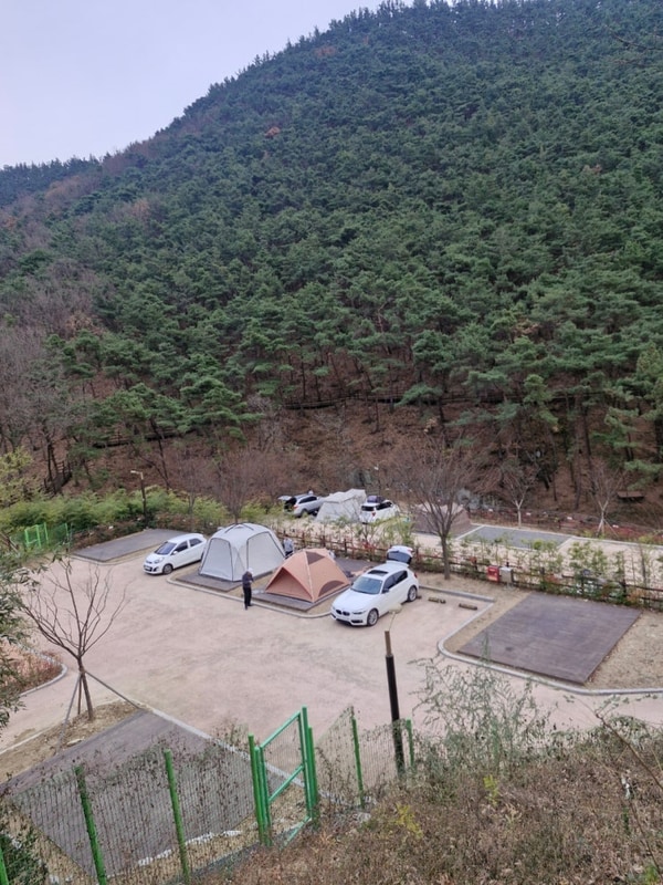겨울 송년 낭만 캠핑 용암산성 오토캠핑장 예약, 이용후기