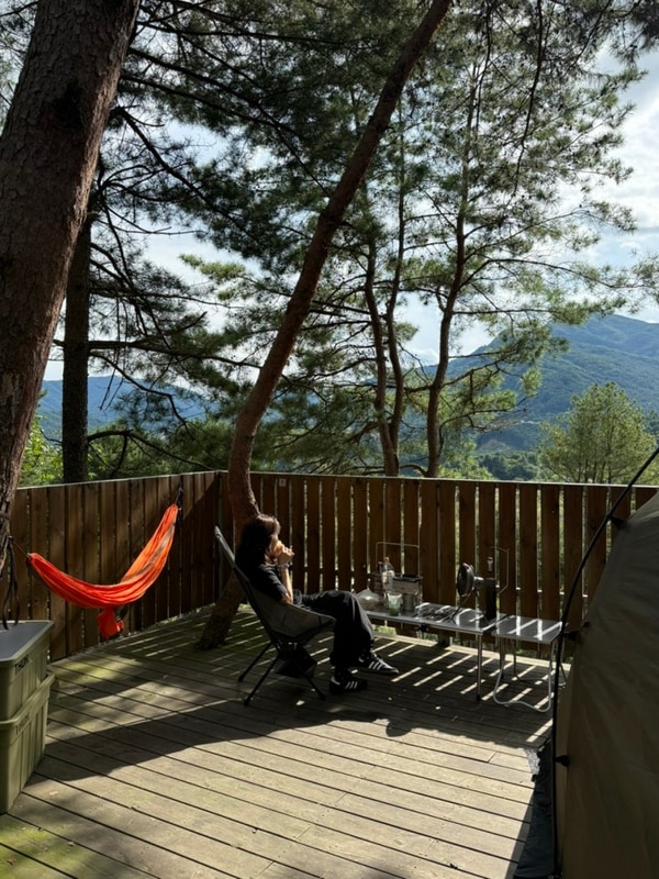 <가평> 선택적고립캠핑장, 사이트 B-4