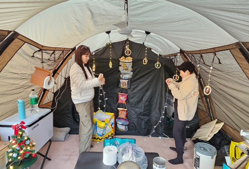 겨울캠핑 | 충남 보령 스칸디캠프팜 | 짐 챙기기부터...