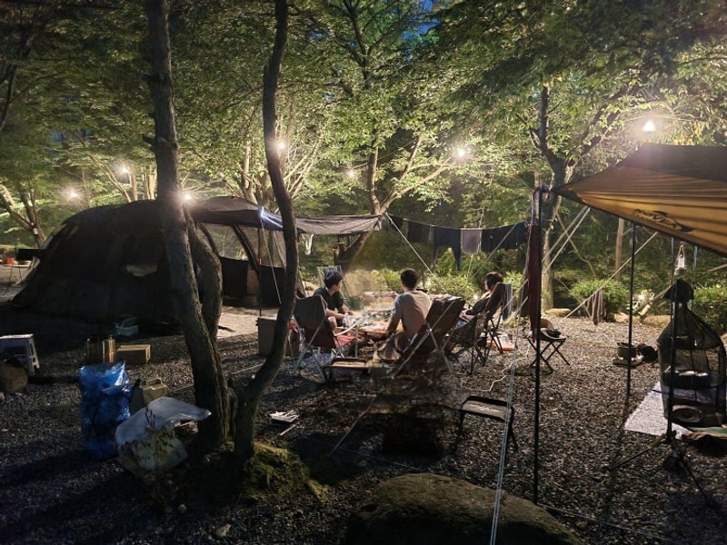 충북 괴산 캠핑장 추천 쌍곡예당 캠핑장 느티울 사이트 후기