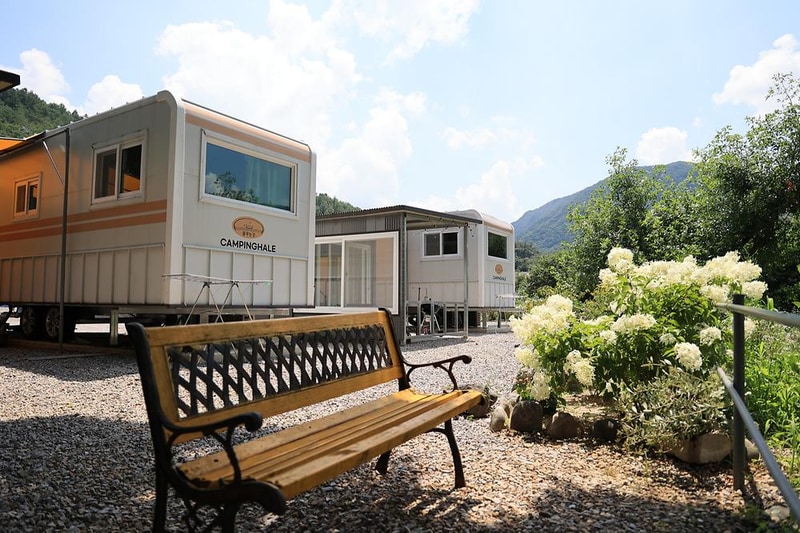 꿈꾸는 강 펜션 & 카라반 시설 사진 14