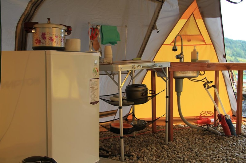 가리왕산 자건재 시설 사진 1