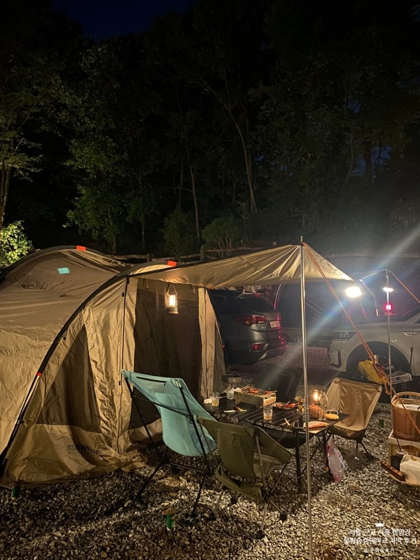 서울 근교 시흥 캠핑장 물왕숲캠핑파크 1박 차박 후기