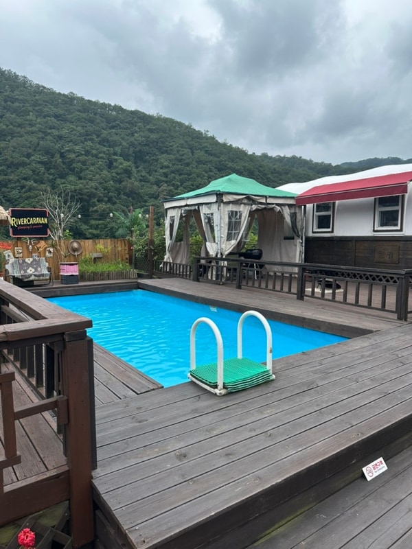 홍천 리버카라반글램핑 아이랑 가기 좋은 홍천숙소