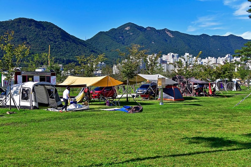 황산문화체육공원 국민여가캠핑장 시설 사진 2