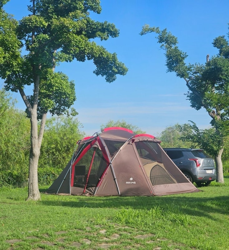 [부산] 삼락생태공원 오토캠핑장(ft. 스노우피크 원액션...