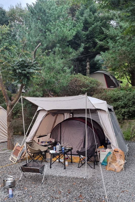 [춘천 나들이] 용화산 프라임 캠핑장 블루존30 후기