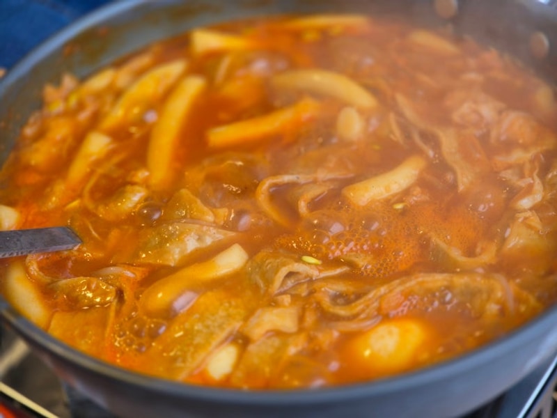 파주문산시장에서 사리집으로 유명한 파주평화누리캠핑장 맛집...