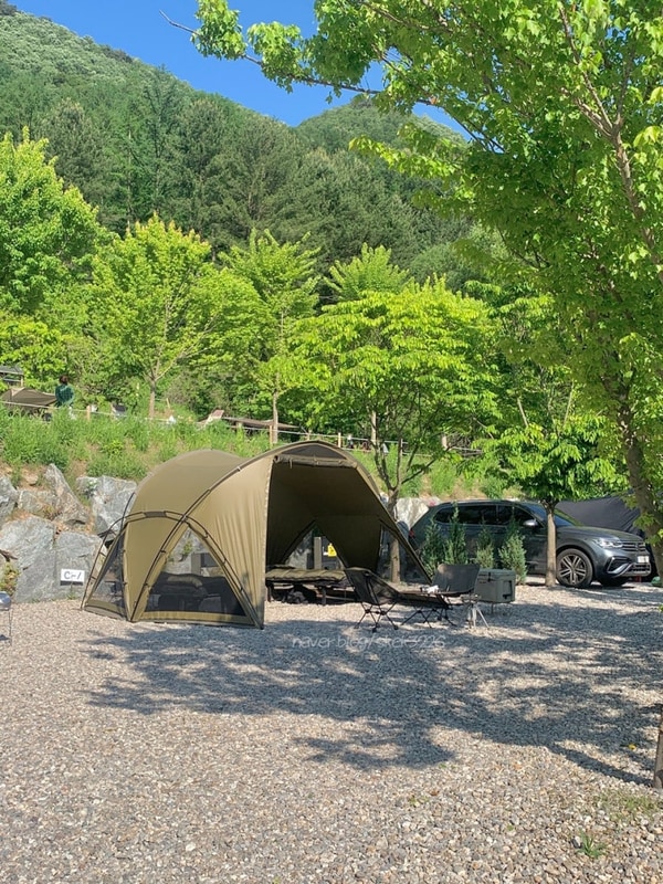 양평 애견동반 가능한 집 밖으로 캠핑장 C1 사이트