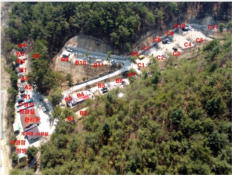 하솜캠프 배치도 1