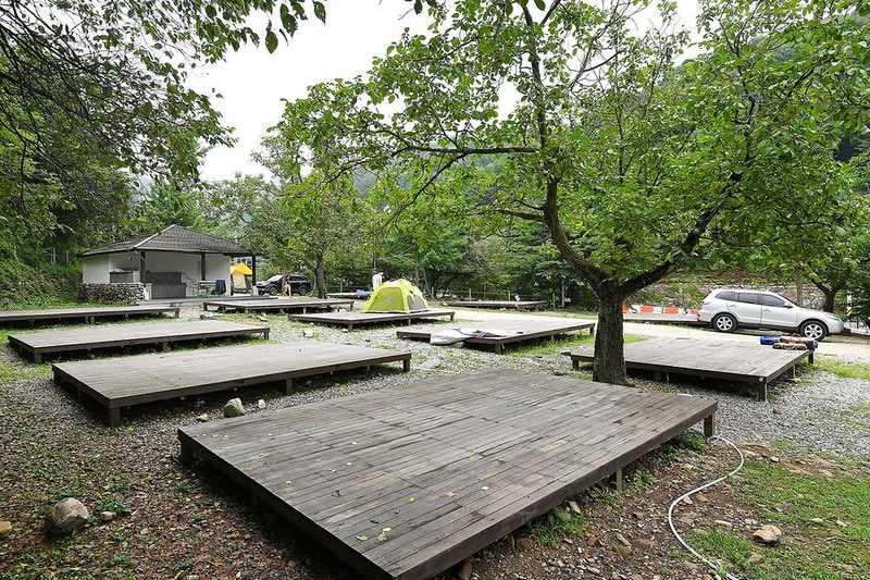 용추자연휴양림야영장 시설 사진 4