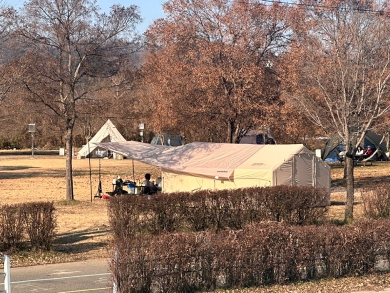 ️  : [겨울캠핑] 여주 이포보 캠핑장