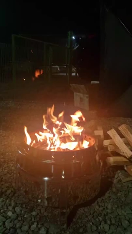 화성시 매송오토캠핑장 불멍 캠핑 후기