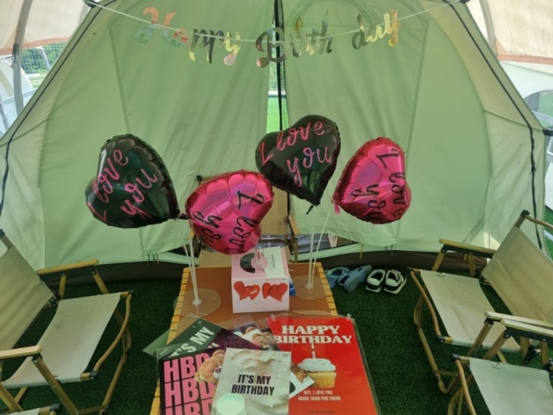 함양 레인보우캠프 아이 생일파티 솔직 후기