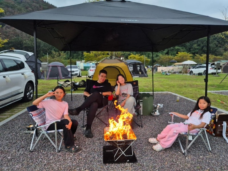 경남 캠핑장 추천 , 가성비 좋은 김해 생림오토캠핑장 방문 후기