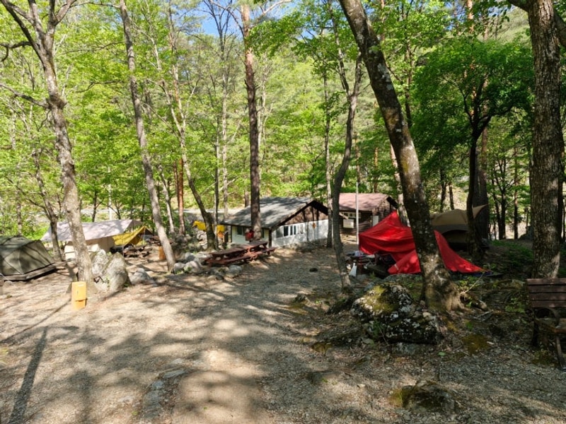 양양캠핑장, 국립미천골자연휴양림 야영장, 제1야영장...