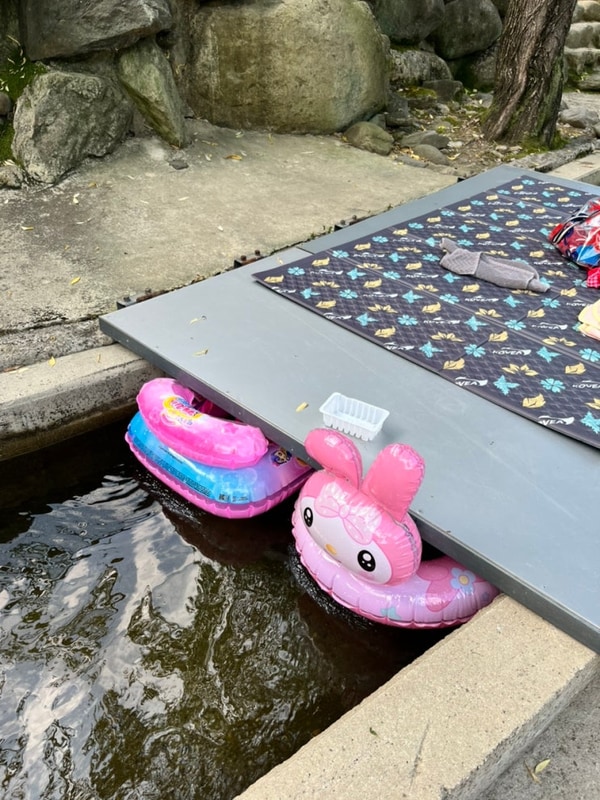 18번째캠핑 여름캠핑 무주 반딧골캠핑장 유수풀 11,12사이트