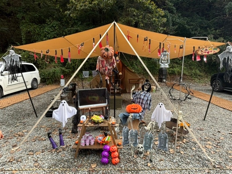 이날만을 기다렸다 할로윈 캠핑을 위한 정읍 일곱식구 캠핑장