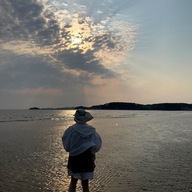 태안 몽산포오토캠핑장 2구역 + 명당, 해루질 후기