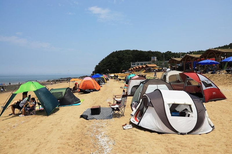 십리포해수욕장 야영장 시설 사진 10