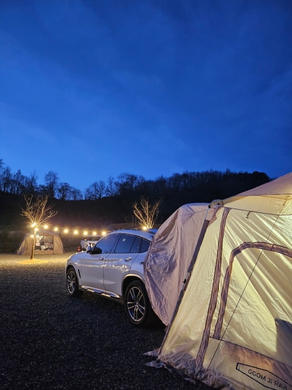 북두칠성캠핑장 차박후기 | 충북 괴산 캠핑장 추천