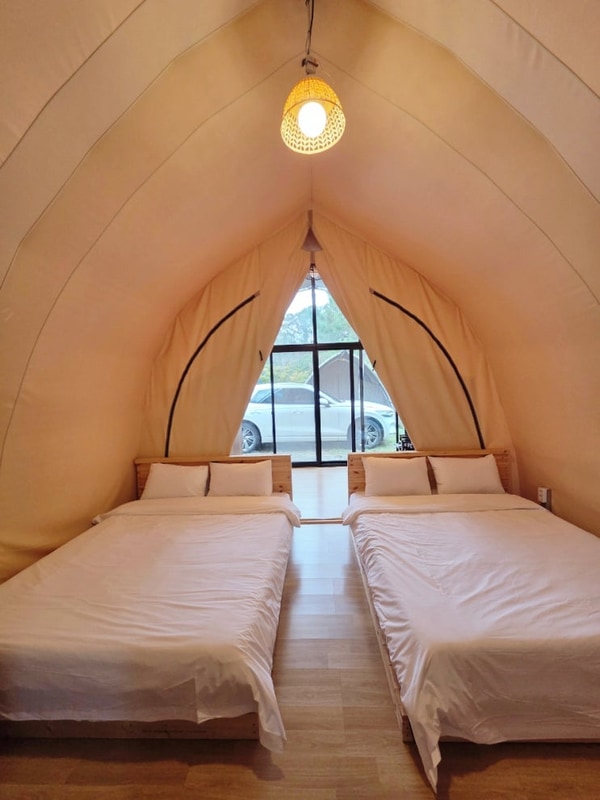 천안 글램핑 계곡수영장 몽키캠핑장