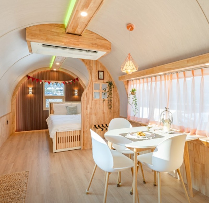 개별온수풀부터 웰컴쿠키까지, 가평 아이섬 풀 글램핑 완전정복!