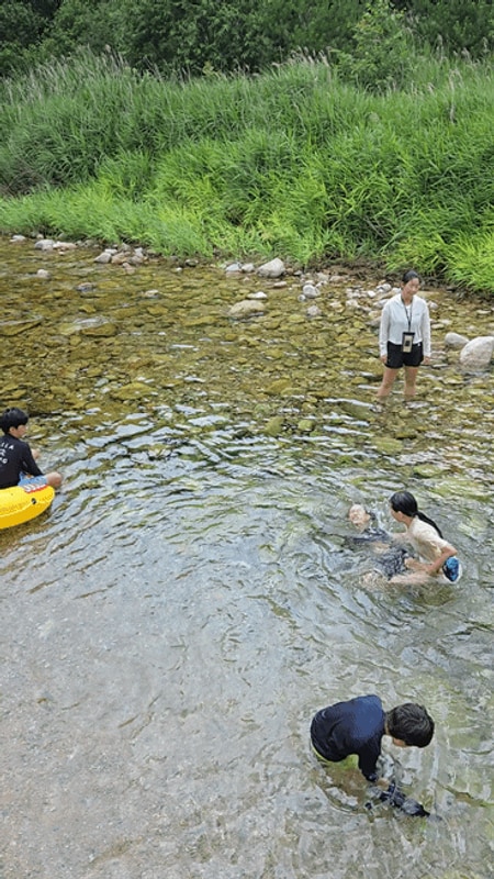 [양양]강원도 추천 힐링... 오색약수 계곡 - 오색산새소리캠핑장