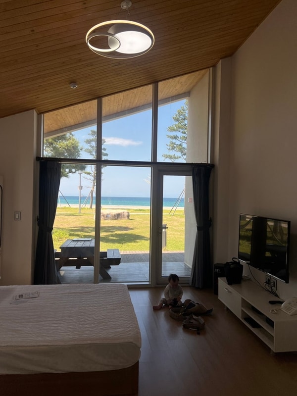 동해 여행 망상 오토 캠핑 리조트 든바다 118호 예약 숙박 후기...