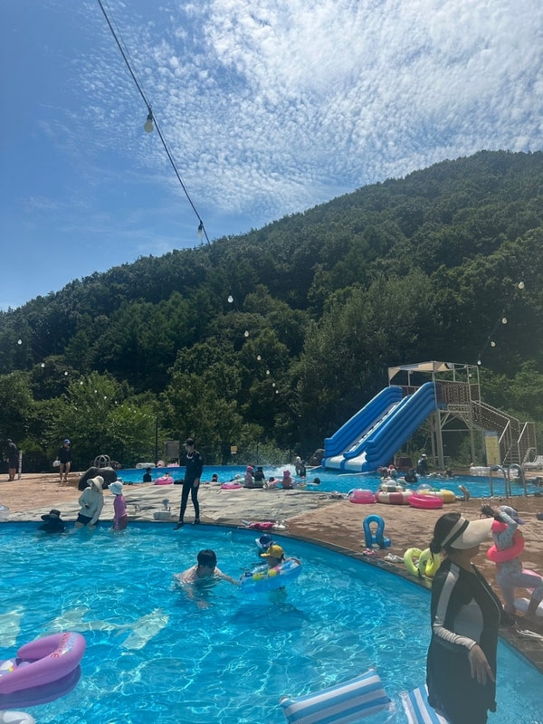 대구근교 합천 온수 수영장 캠핑장 마노아워터 캠핑장 내돈내산