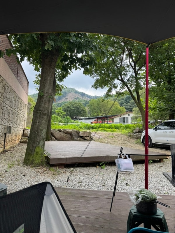 수영장+캠핑을 할 수 있는 양주 송천캠핑장에서 1박 2일...