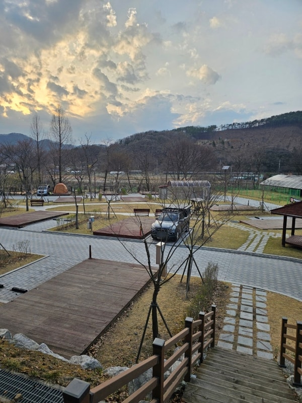 충북 청주 옥화자연휴양림 국민여가캠핑장 15번 사이트 이용기...