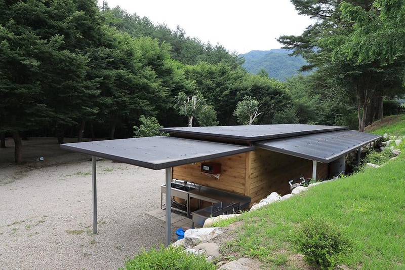 폭포 캠핑 야영장 시설 사진 8