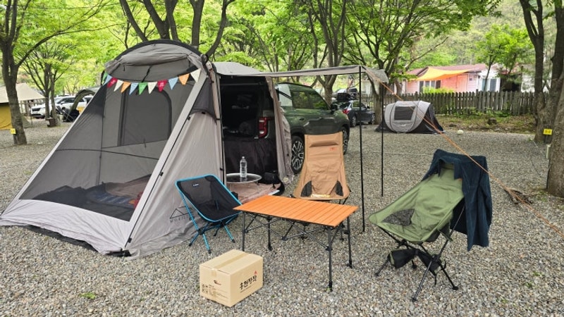 [가평] 개울가 오토캠핑장