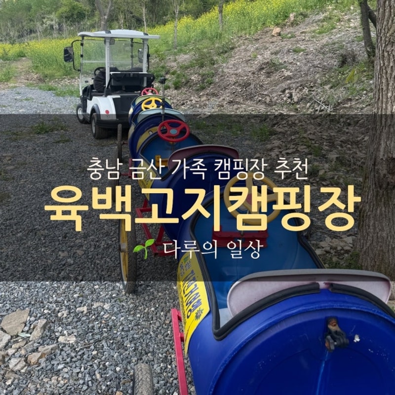 충남 가족캠핑장 추천 금산 육백고지 캠핑장 시설&사이트 리뷰