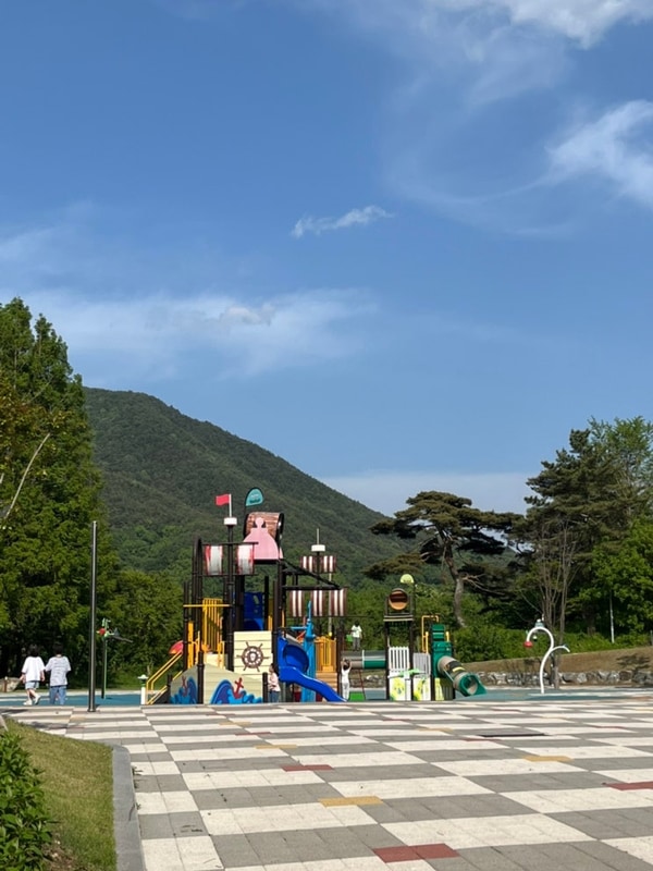 경북 성주 아이들 물놀이터 있는 가야산 오토캠핑장