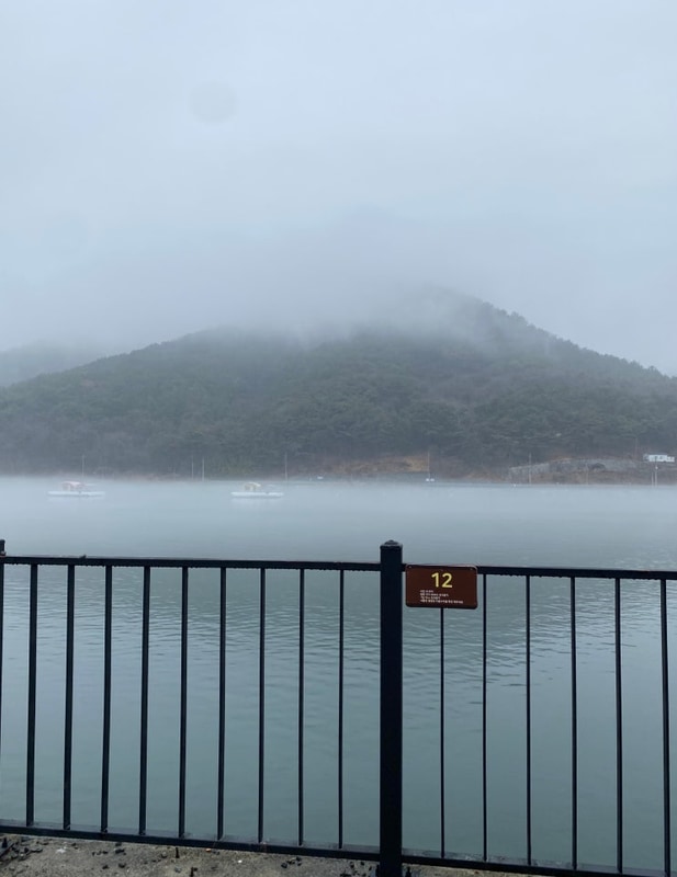 경남 고성 놀터캠핑장에서 우중 캠핑 즐기기