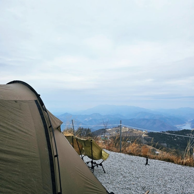 운무 뷰맛집 캠핑장 군위 스테이700 2번사이트 솔직후기