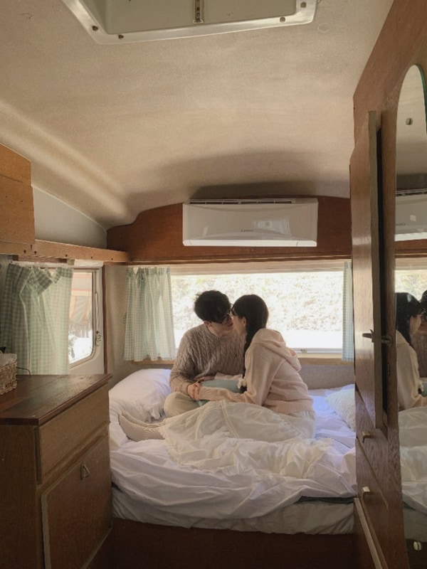 서울근교 주말 여행 인천 강화도 감성 카라반 <어반티지 글램핑...