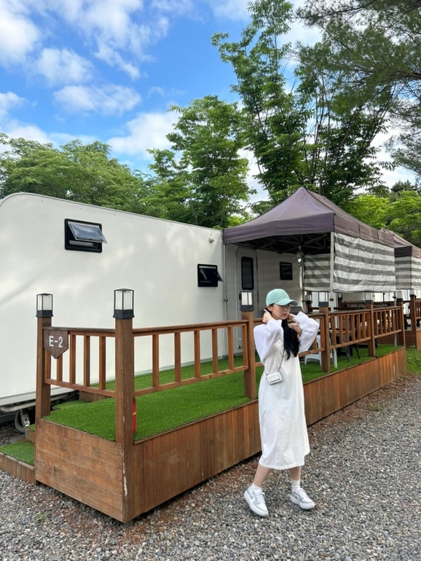 [수원/솔내음캠핑장 카라반]서울근교 카라반에서의 힐링...