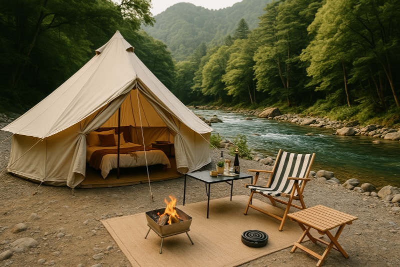 ️ 계곡 글램핑 어디가 좋아? 인생샷 명소+필수템 총정리