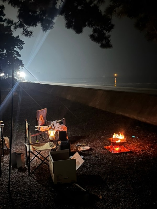 고창 노을 오션뷰 구시포노을캠핑장 우중캠핑 찐후기