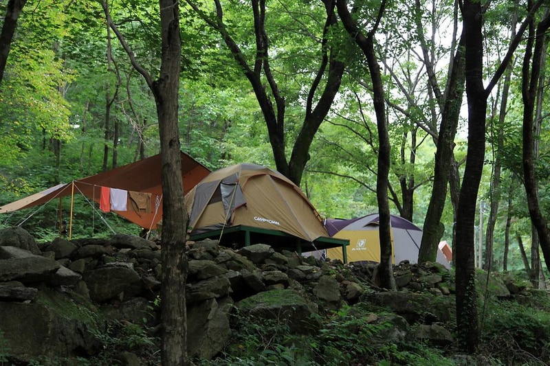 와룡자연휴양림 자동차야영장 시설 사진 6