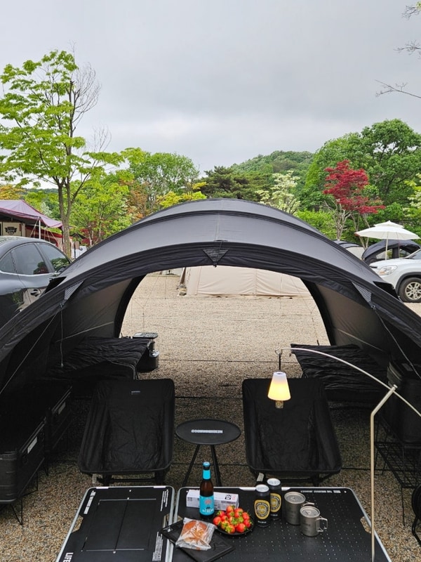 파주 캠핑장 | 숲속 힐링... 조용한 조용한 캠핑장 <율곡캠핑장>