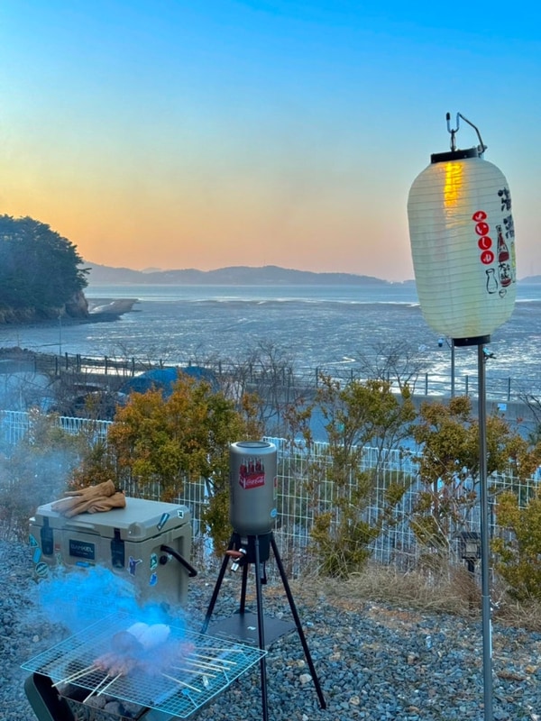 역대급 갯벌 접근성 최고 캠핑장 : 서산 "팔봉갯벌체험야영장...