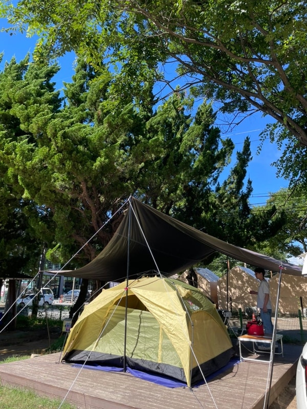 [보령캠핑장]무창포오토캠핑장 가성비 캠핑 차박...