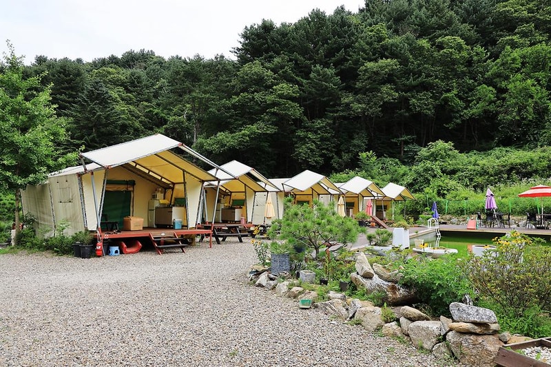 산유리캠핑장 시설 사진 2