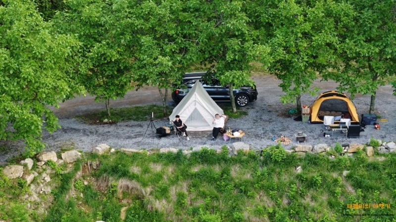 강원도 차박 캠핑장 추천 평창 산너미목장 사이트 명당 소개...